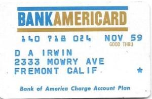 The Original BankAmericard