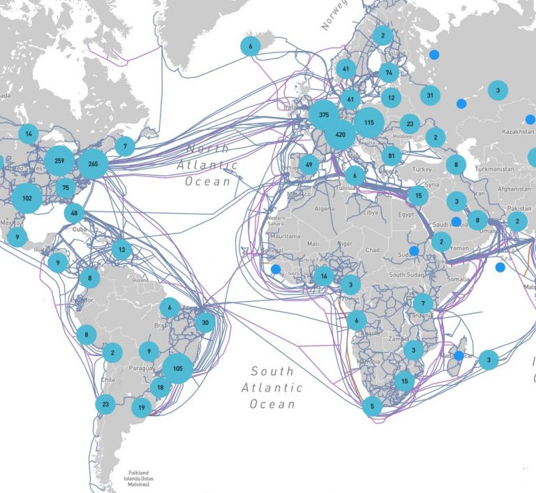 Helpful: UnderSea Cables map – LooseBolts